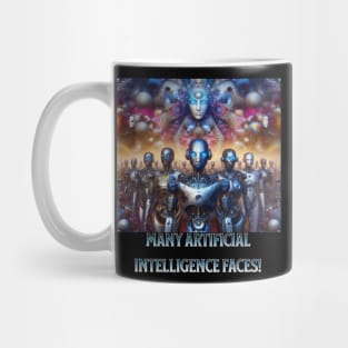 Many faces of AI Mug